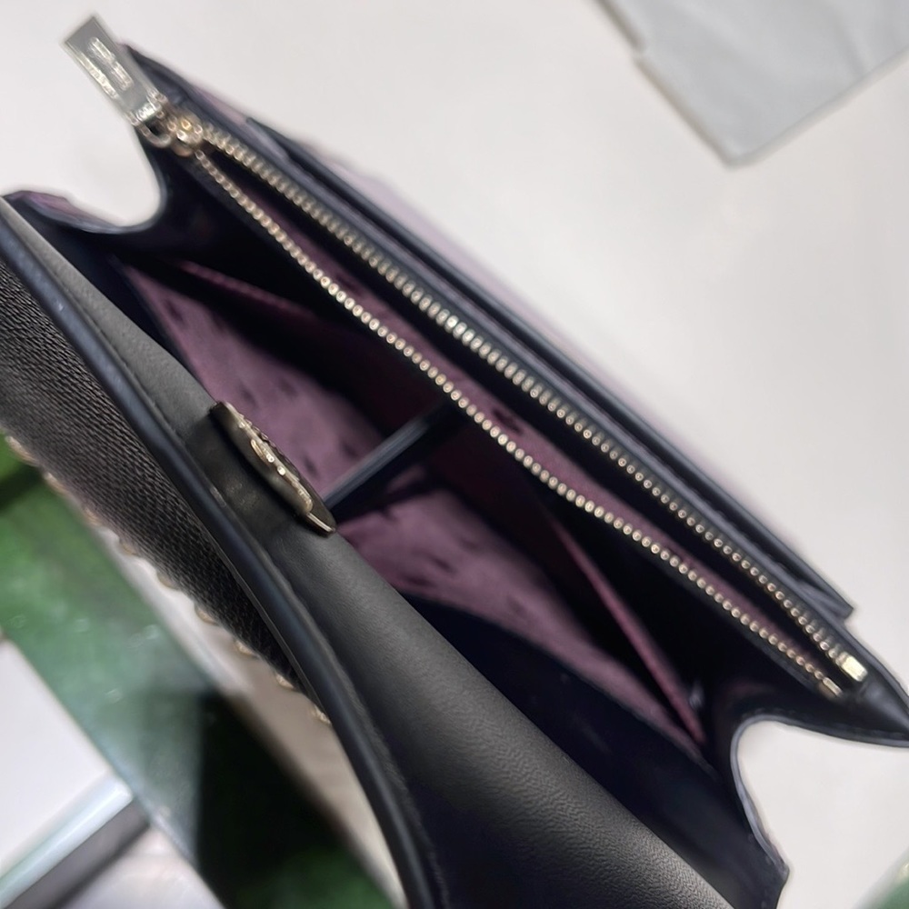 Kate Spade Remi Flap Chain Crossbody 
Colorblock 
Ripe Plum - Picture 5 of 16